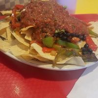 Veggie Nachos at Fuzzy's Taco Shop in Topeka