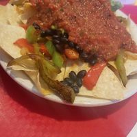 Veggie Nachos at Fuzzy's Taco Shop in Topeka