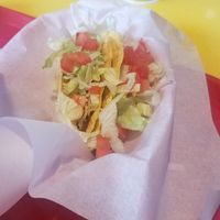 Veggie Fajita Hard Shell at Fuzzy's Taco Shop in Topeka