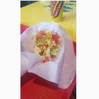 Veggie Fajita Soft Shell at Fuzzy's Taco Shop in Topeka