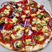 Jalapeños... at Al Taglio Woodfire Pizzeria in Albany