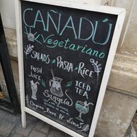 Outside at Canadu in Malaga