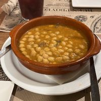 Chickpea soup   at Canadu in Malaga