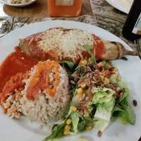 Roasted eggplant dish at Canadu in Malaga