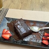 chocolate cake   at Canadu in Malaga