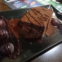 Chocolate cake (vegan) at Canadu in Malaga
