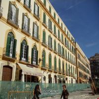 Outside, toward the right, lots of construction 02/2011! at Canadu in Malaga