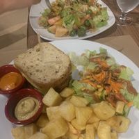 Gluten free bread and vegan cheese upon request  at Canadu in Malaga