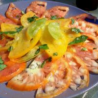 Salade des tomates (vegan) at Dame Nature in Saint-laurent-du-var
