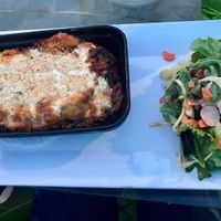 Vegan lasagna  at Dame Nature in Saint-laurent-du-var