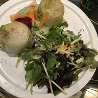 Special of day vegan cabbage stuffed with herb rice at Dame Nature in Saint-laurent-du-var