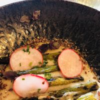 I ate half of this entree before taking the picture…so only a half plate😉 at Bhalu in Nijmegen