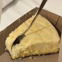 Home made Mandarin Vegan Cheesecake   at Bhalu in Nijmegen