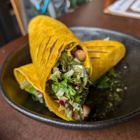 Carrot wrap at Bhalu in Nijmegen