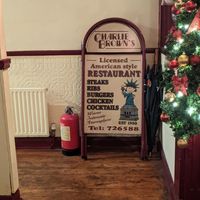 Yup, this is an American Style restaurant in the way that they could only make in the 80s in the UK...and we love it!! at Charlie Brown's Diner in Eastbourne