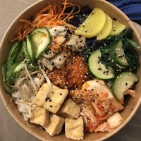 Bibimbap bowl  at Kimbap Spot in Bochum