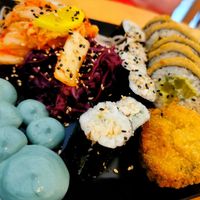 Happy "cheese" mix at Kimbap Spot in Bochum