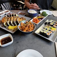 Diner 4 2 and Rainbow Maki  at Kimbap Spot in Bochum