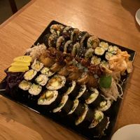 Vegan Sushi platter for two   at Kimbap Spot in Bochum