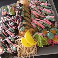 Gericht für 2 Personen. Preis-Leistung super. Den Rest haben wir uns mitgeben lassen. at Kimbap Spot in Bochum