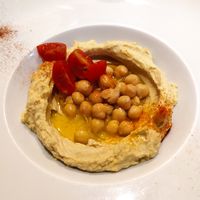 Humus at Salam in Salamanca