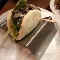 Steamed bun  at RAKKAN Ramen - DTLA in Los Angeles