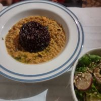 Caril de lentilhas com arroz selvagem at Bio.Tequim Vegetariano Restaurante in Tavira