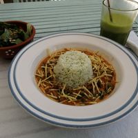 Tagesgericht (Veganes Stroganoff) at Bio.Tequim Vegetariano Restaurante in Tavira