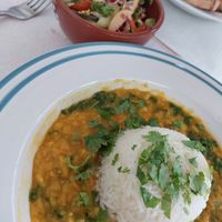 The vegan dahl at Bio.Tequim Vegetariano Restaurante in Tavira