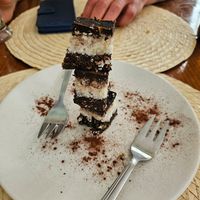 Brownie al cocco at Bio.Tequim Vegetariano Restaurante in Tavira