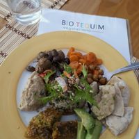 Mishmash Plate at Bio.Tequim Vegetariano Restaurante in Tavira