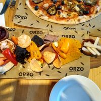 Vegan tapas sharer at Orzo People Music Nature in Krakow