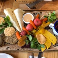Cheese board at Orzo People Music Nature in Krakow