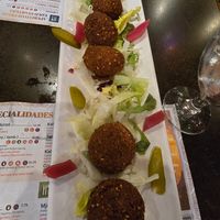 Falafels at Al Wadi in Sevilla