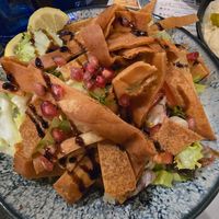 Fatoush Salad at Al Wadi in Sevilla