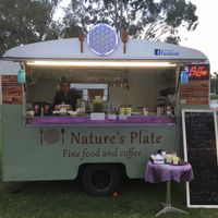 Nature’s Plate mobile catering van! at Nature's Plate in Willunga