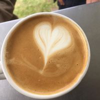 Great Australian organic coffee in a mug at Nature's Plate in Willunga