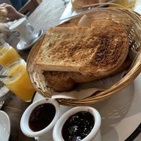 Toasts with marmalade  at Tiendas Naturales in Rosario