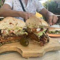 Torta Cubana   at Huitzilli Saludable in Merida