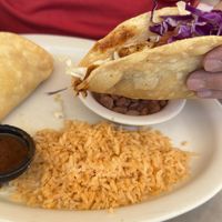 Vegan potato taco  at Habanero's Fresh Mex in Las Cruces