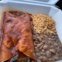Vegan Enchiladas  at Habanero's Fresh Mex in Las Cruces