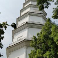 Look for this tower inside the temple to find the entrance at Hǎo ZìZài - 好自在 in Fuzhou
