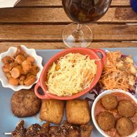 Vegano mixto, always tasty!  at El Vegetariano de la Alcazabilla in Malaga