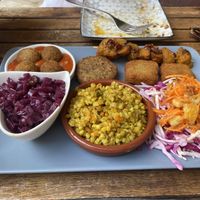   at El Vegetariano de la Alcazabilla in Malaga