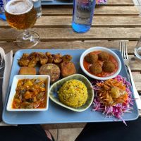   at El Vegetariano de la Alcazabilla in Malaga