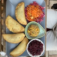 Empanadas-vegetarian  at El Vegetariano de la Alcazabilla in Malaga