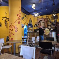 Inside at El Vegetariano de la Alcazabilla in Malaga