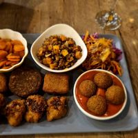 Mixto vegano at El Vegetariano de la Alcazabilla in Malaga