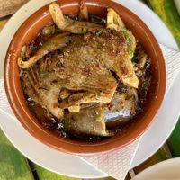 Pil Pil Mushrooms  at El Vegetariano de la Alcazabilla in Malaga