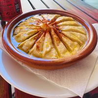 Hummus  at El Vegetariano de la Alcazabilla in Malaga